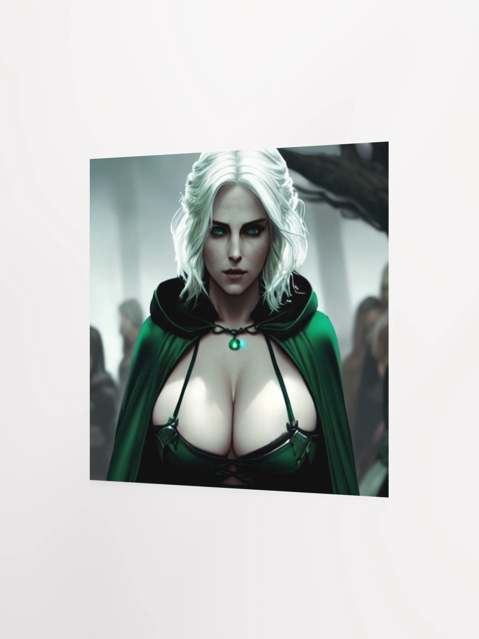 Ethereal Silver-haired Enigma Poster product image (7)