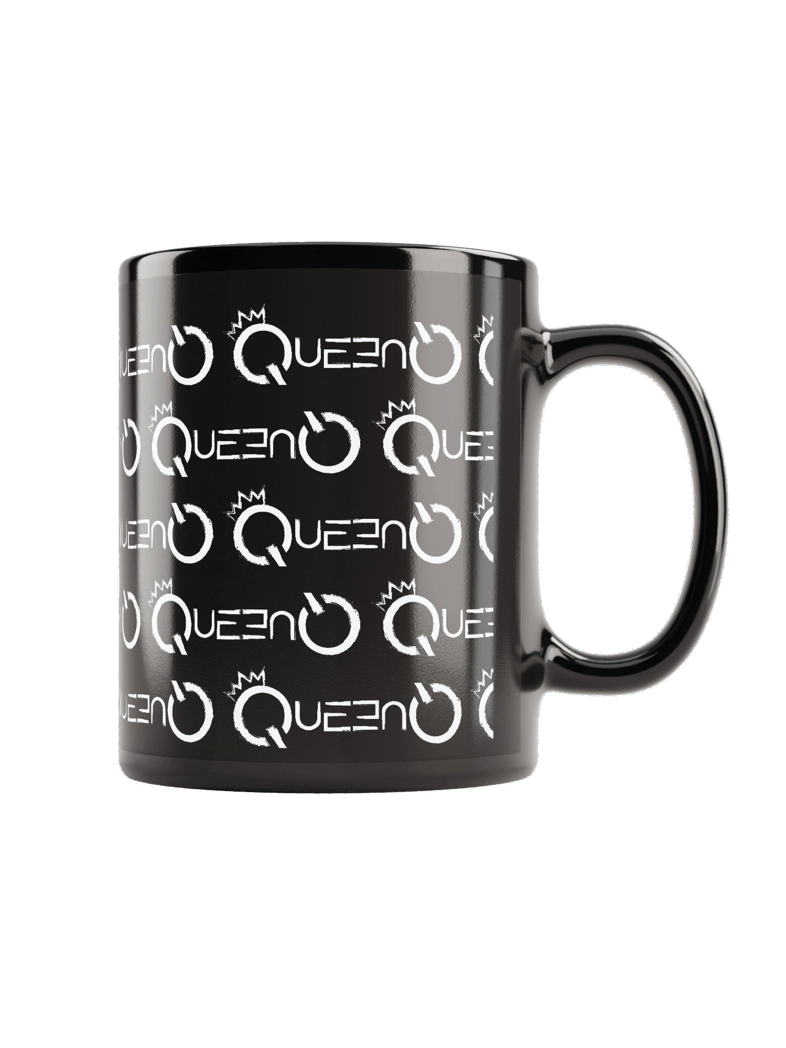Q Black Glossy Mug product image (5)