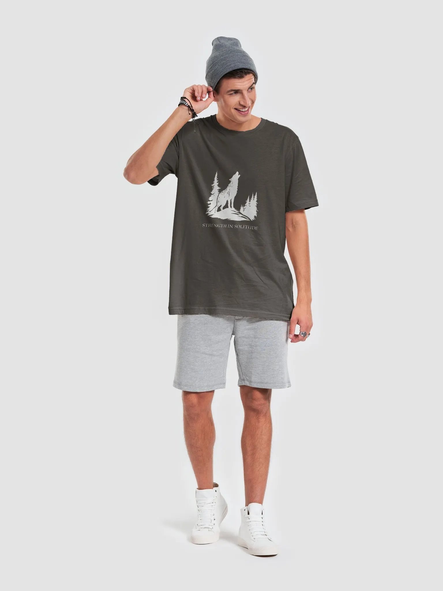 Howling Wolf Unisex T-Shirt product image (5)