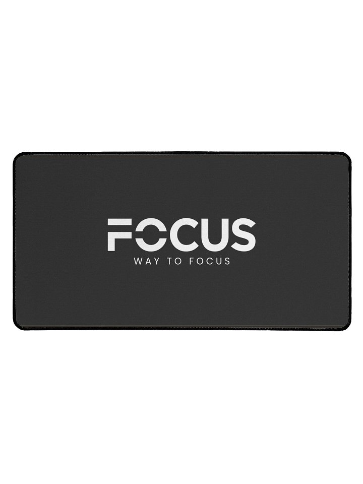 FOCUS Desk Mat — Blackout product image (1)