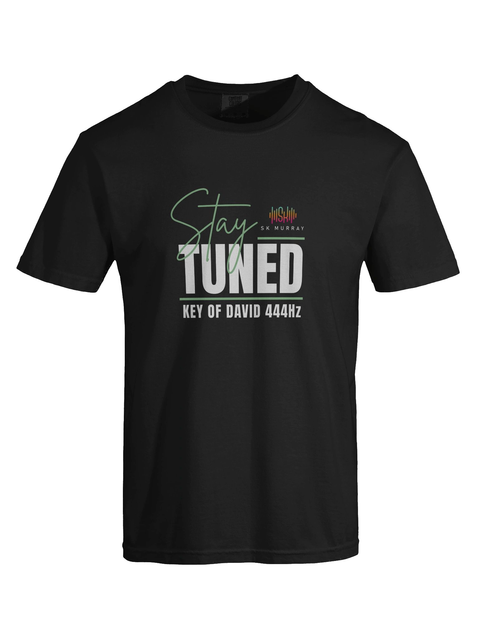 STAY TUNED T-shirt Green product image (7)