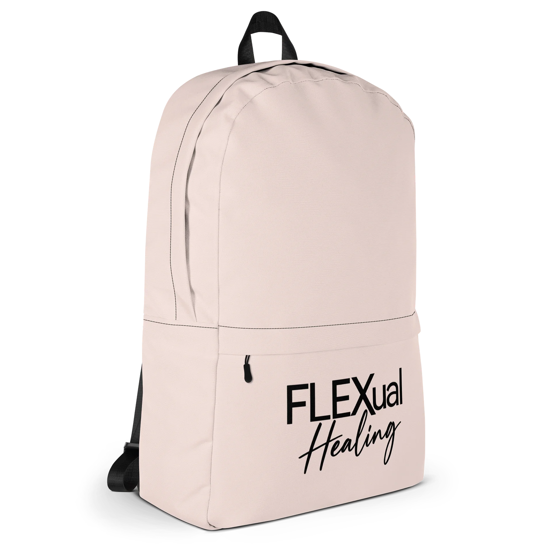 FLEXual Healing medium backpack with laptop compartment-light pink product image (3)