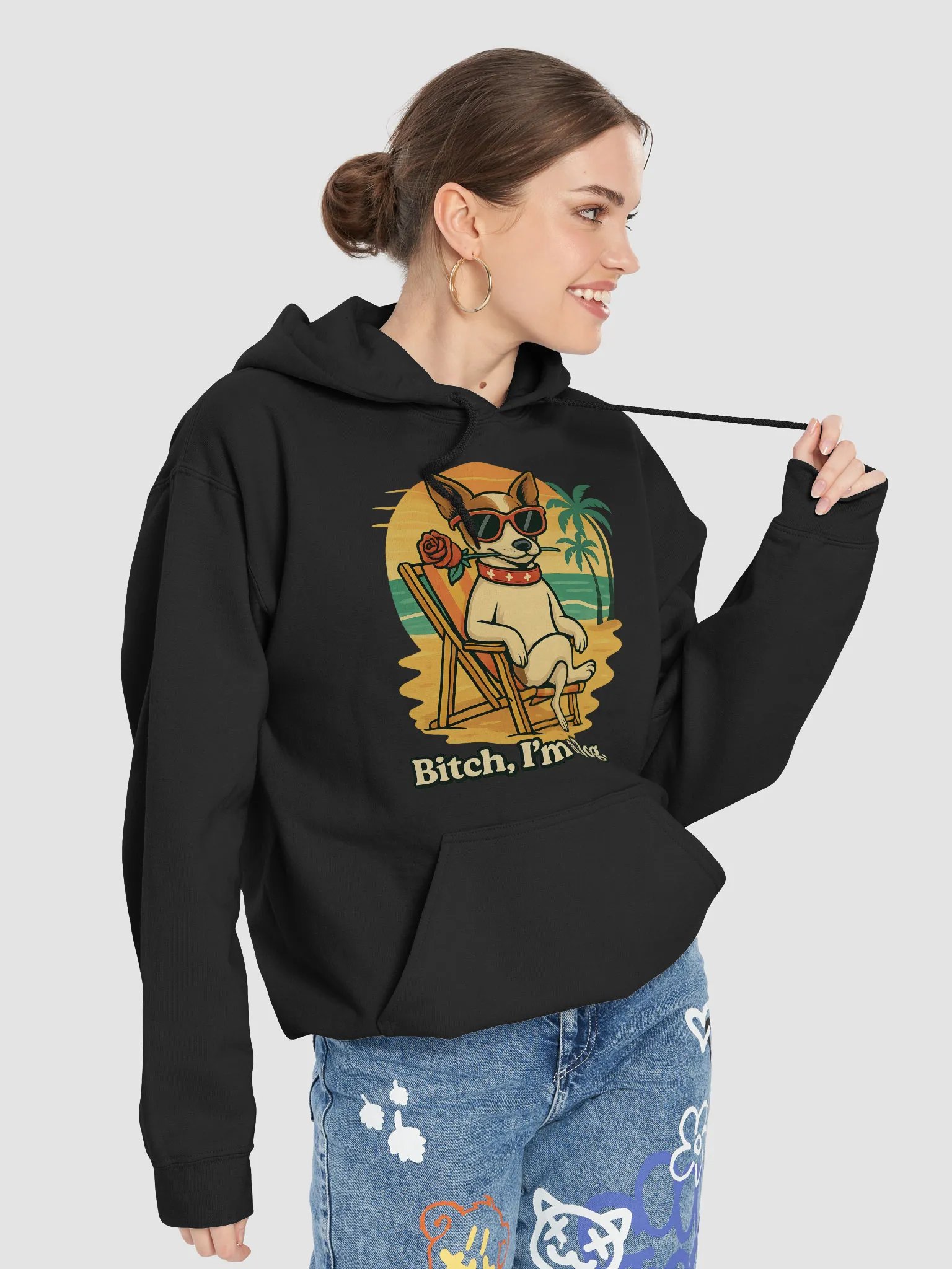 Beach Bum Doggie Hoodie product image (7)