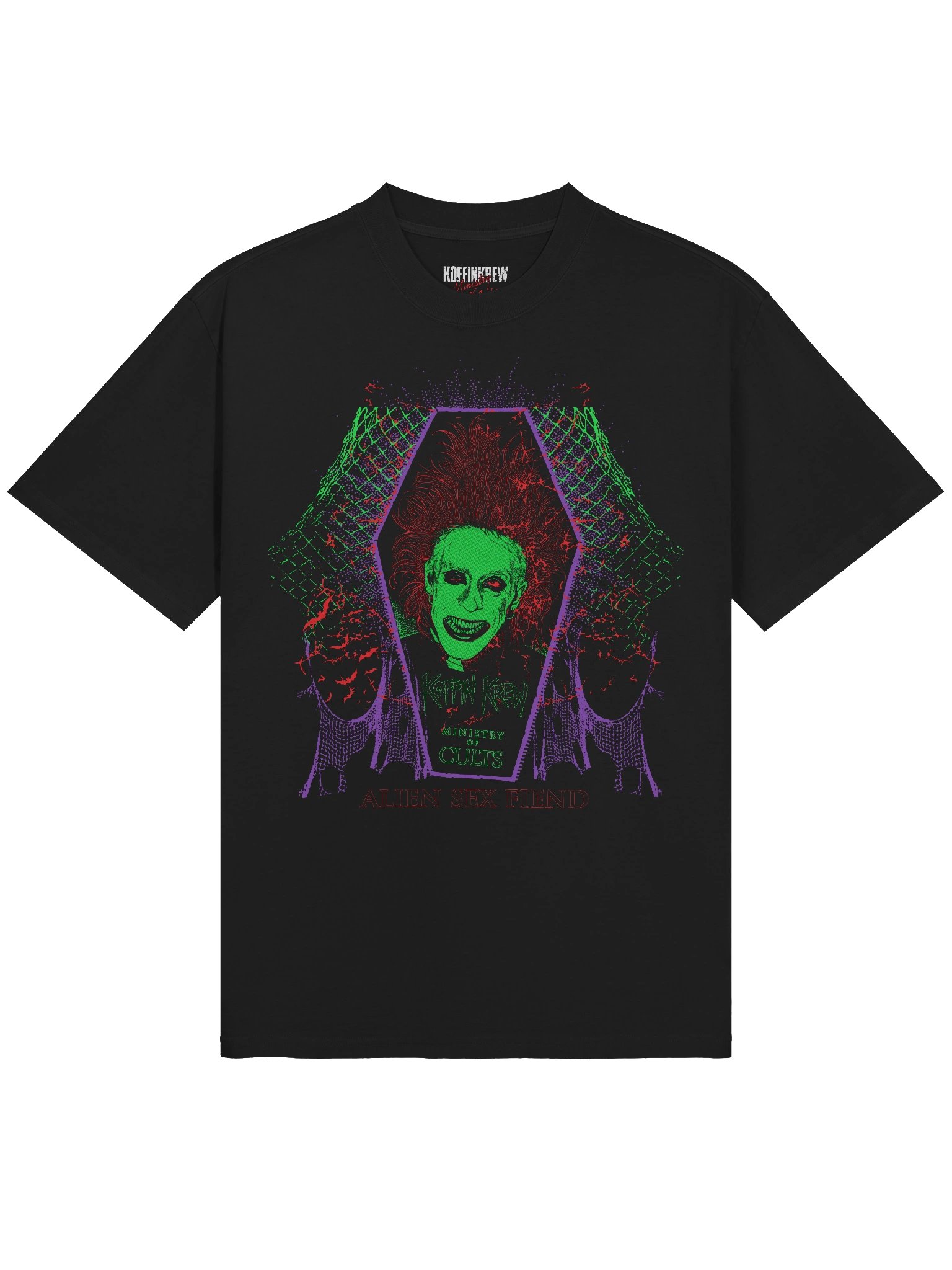 Retro Fiend Oversized Faded Tee product image (1)