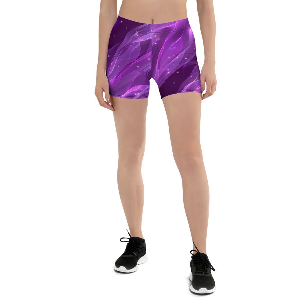 Electric Violet Galaxy Shorts product image (1)