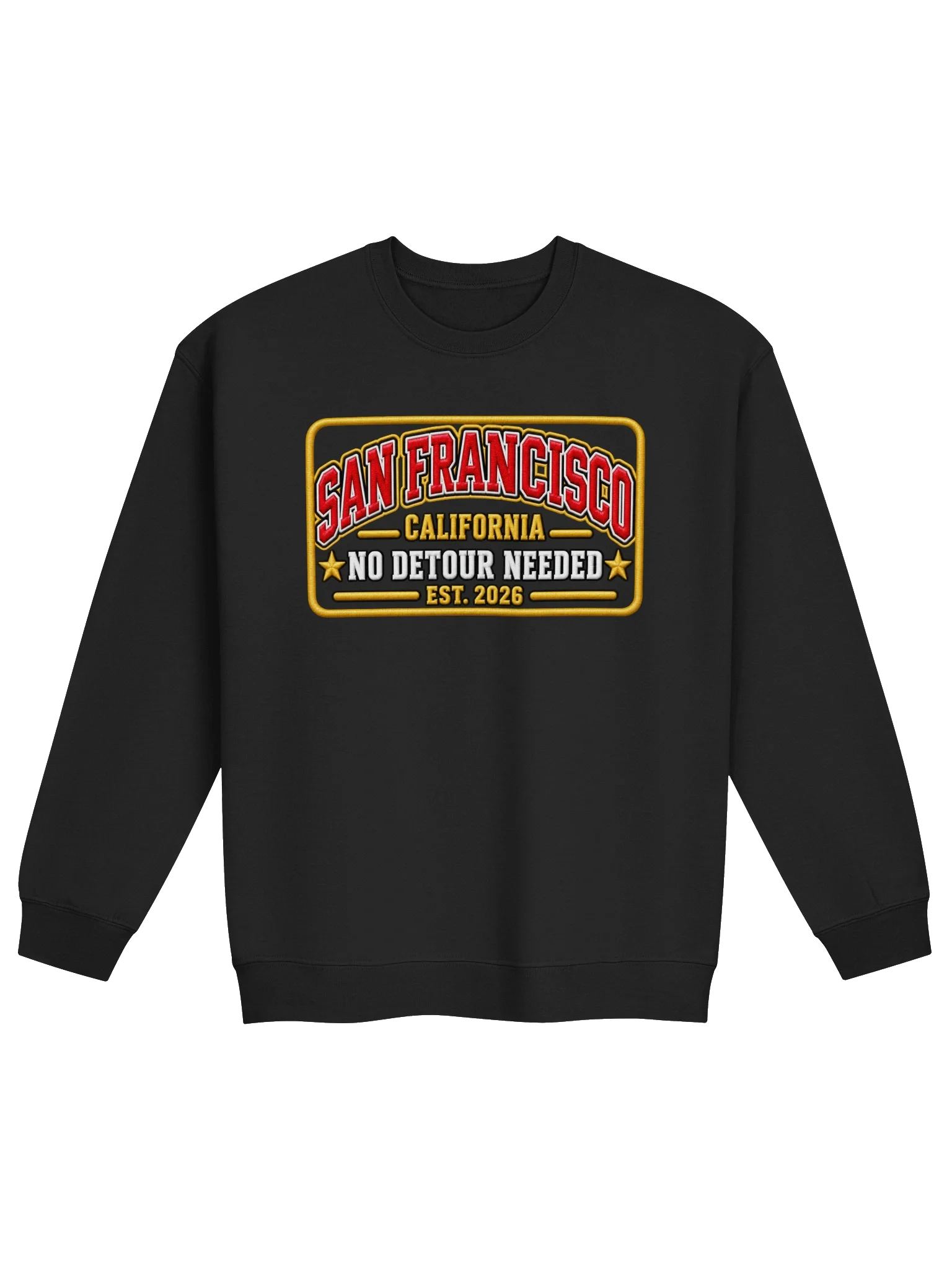 Worth the Detour — San Francisco Classic Crewneck Sweatshirt