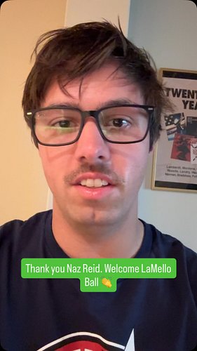 Thank you Naz Reid. Welcome LaMello Ball 👏😭...

#minnesotatimberwolves #nba #nbanews