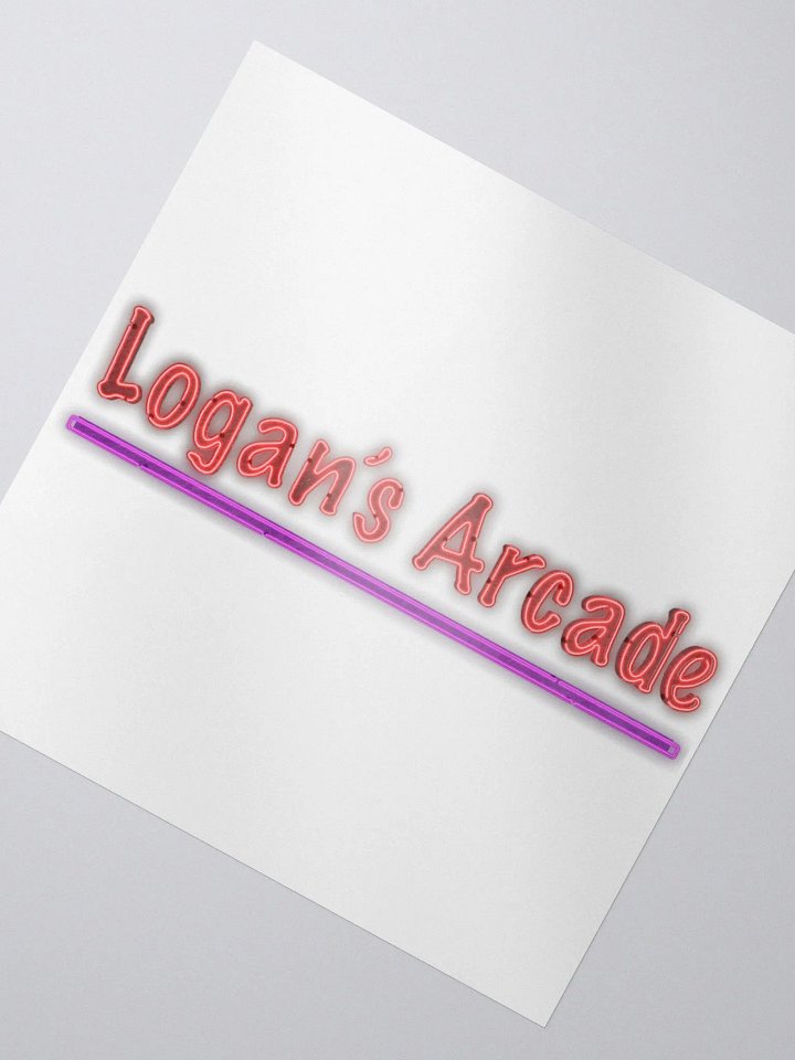 Logan's Arcade Stickers product image (2)