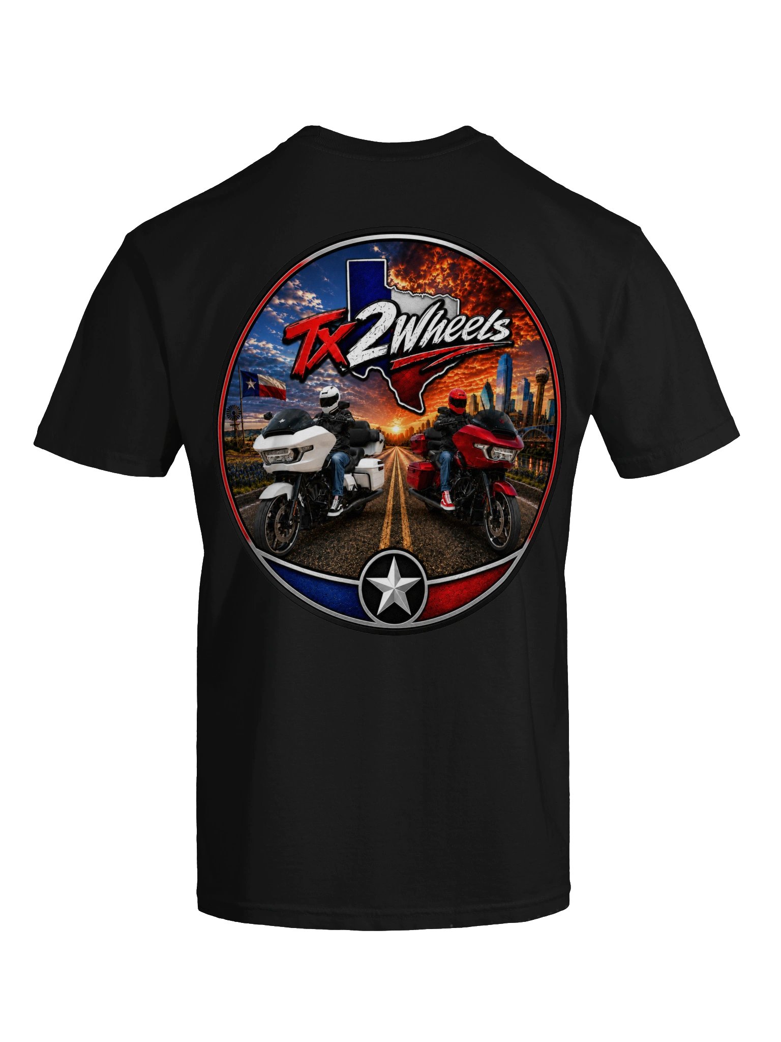 Tx2Wheels T-shirt product image (7)