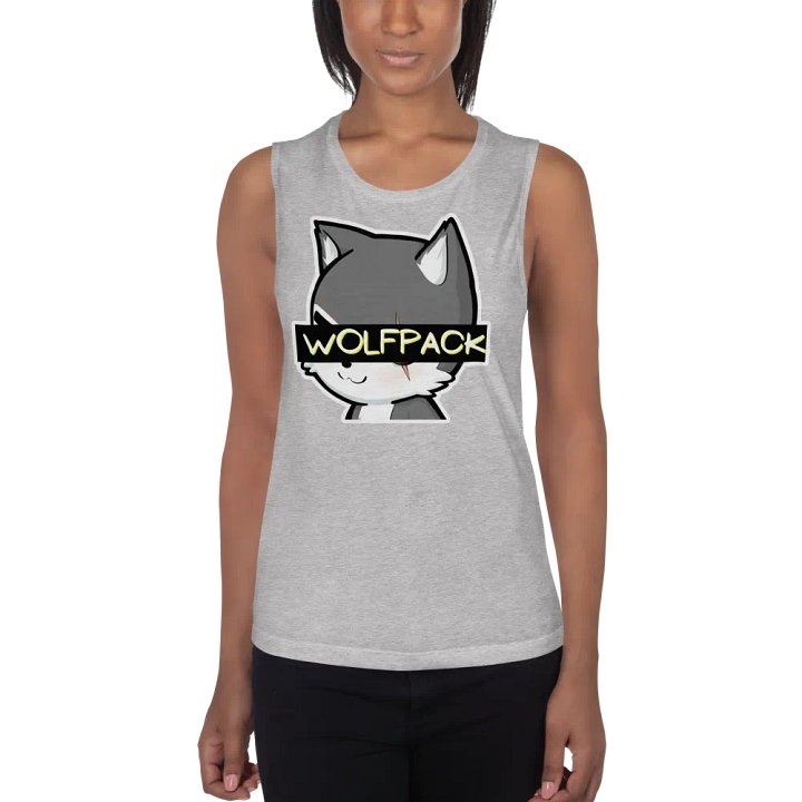 Women's WOLFPACK Tanktop (Chibi Wolf) product image (4)