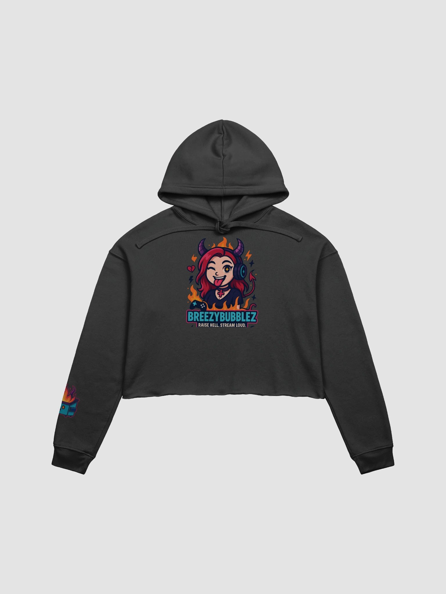 Hellfire Crop Hoodie product image (1)
