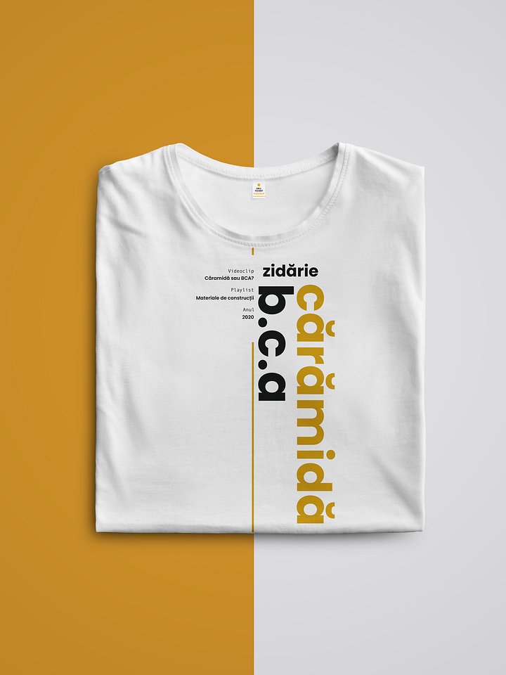 Tricou BCA sau Cărămidă product image (1)