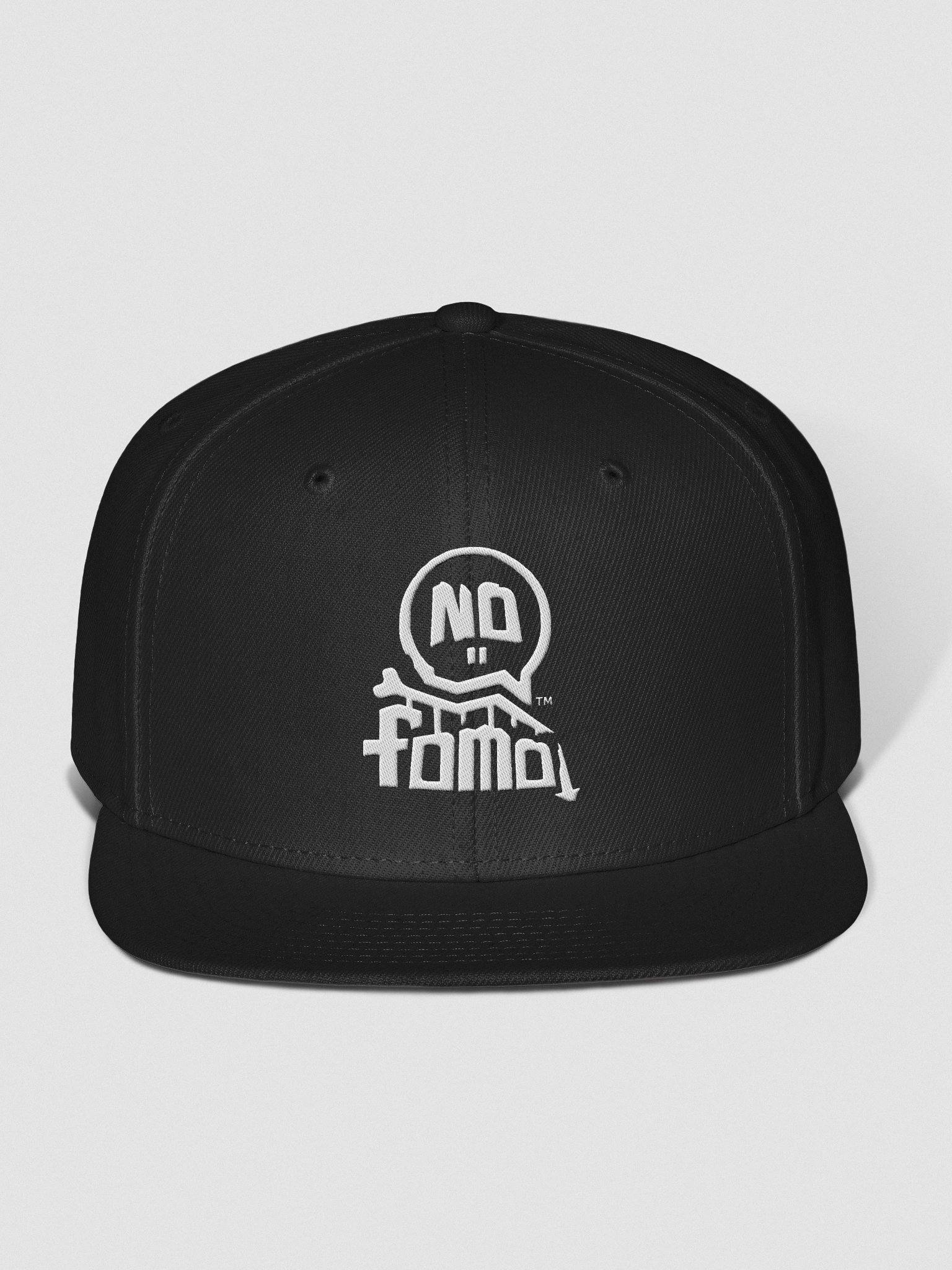 NO FOMO Flat Brim Cap product image (2)