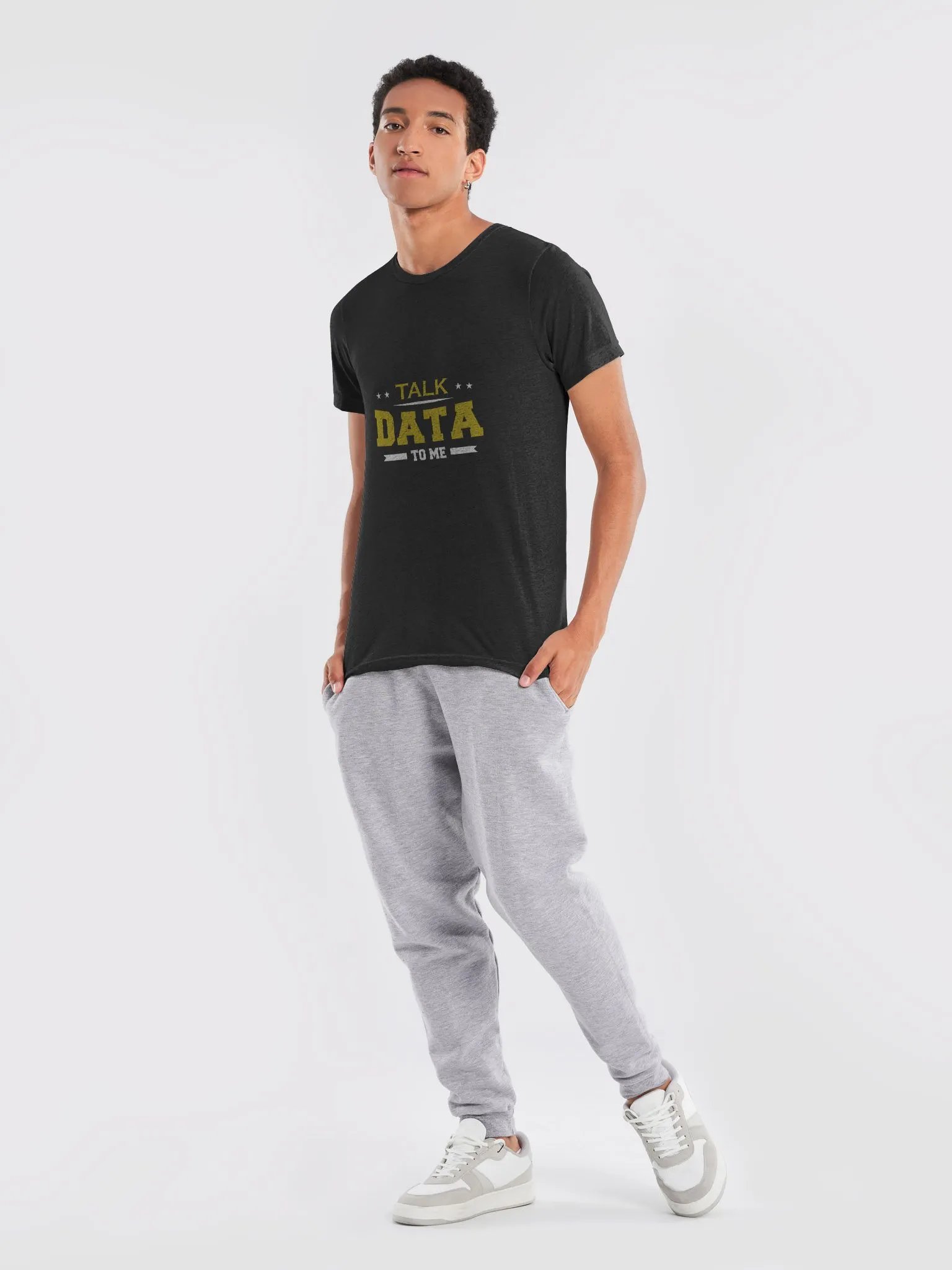 "Talk Data to Me" T-Shirt – Ultra-Soft Tri-Blend product image (9)