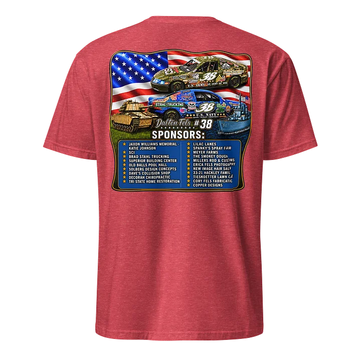 Adult - Gildan Unisex Softstyle T-Shirt 64000 - Heather Red product image (2)