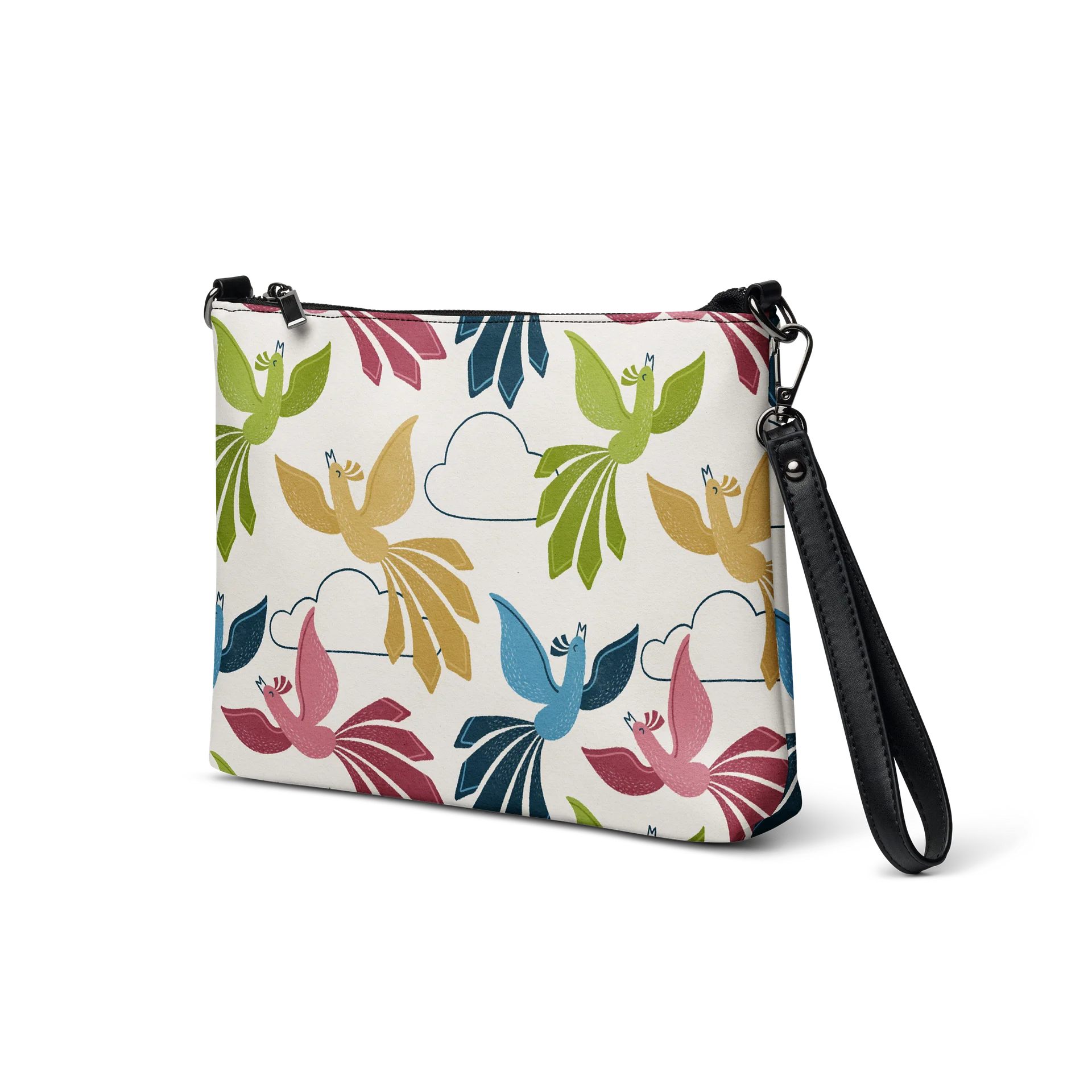 Mid-Century Modern Firebirds Crossbody Bag product image (2)