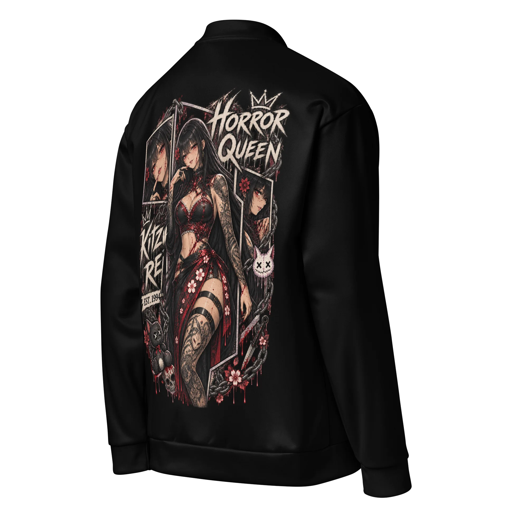 KITZUR Gothic Logo Bomber Jacket product image (4)