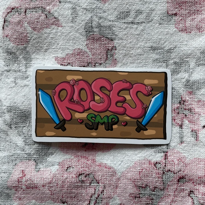 RosesSMP Logo Sticker product image (1)