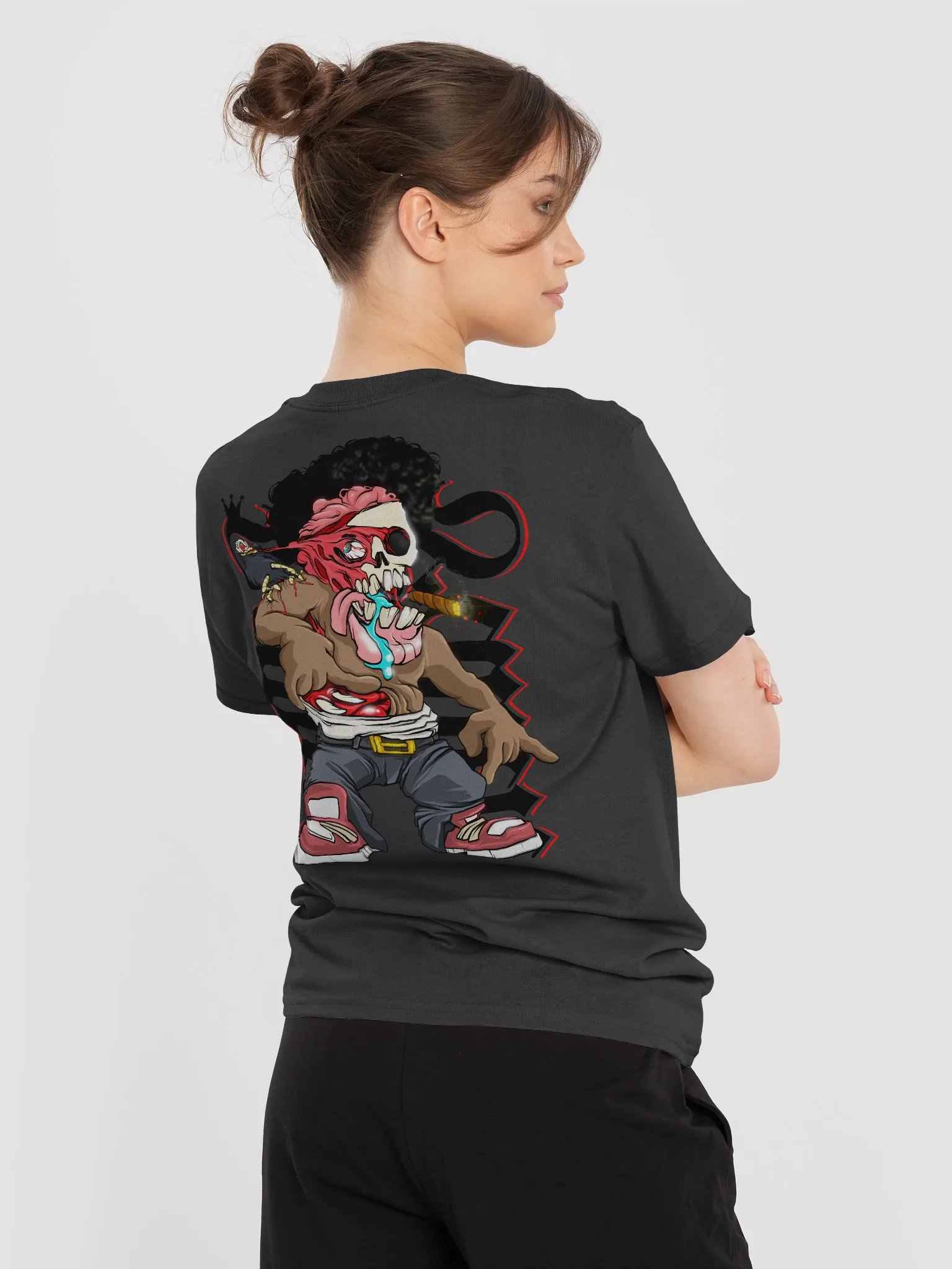 Undead Thug Heavyweight Tee (backside) product image (6)