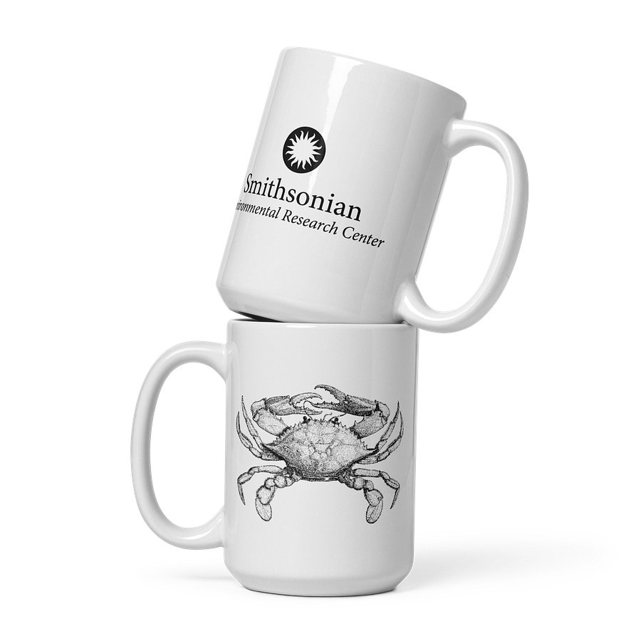 Smithsonian Environmental Research Center Crab Mug (White) Image 5