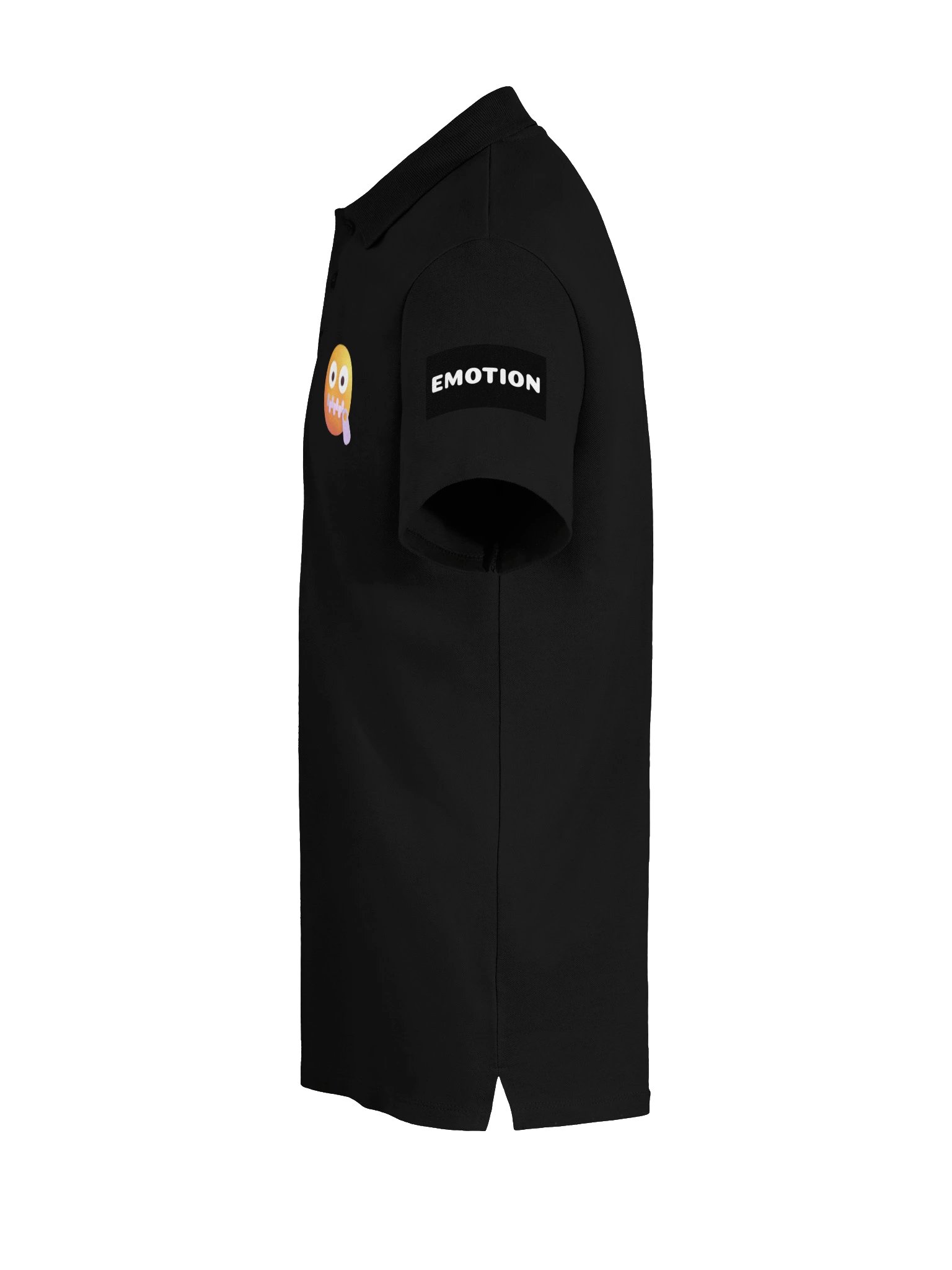 Zipper-mouth Face Polo Shirt product image (17)