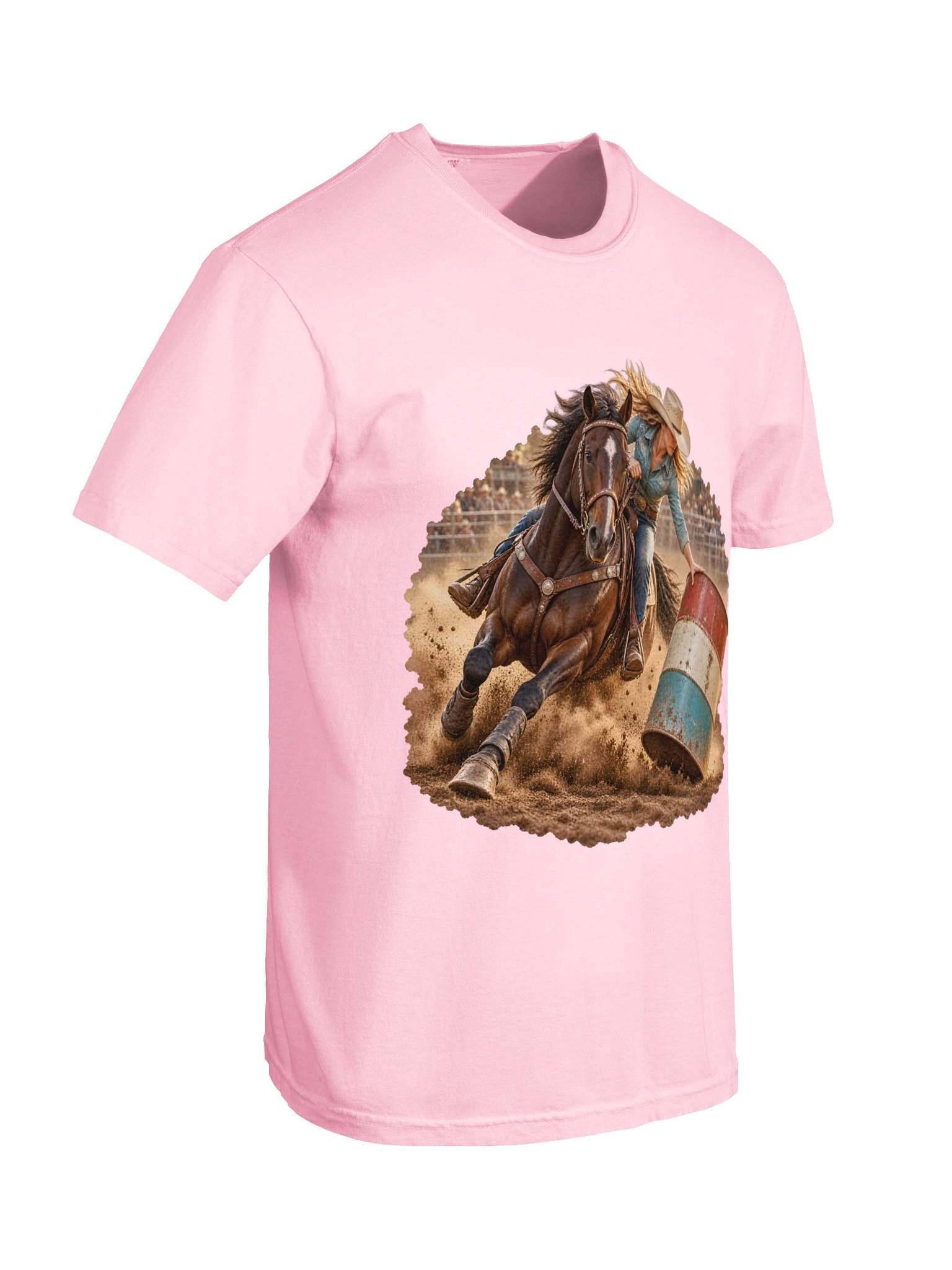 Barrel Racing Shirt — Save the Barrel Two-Sided Tee | Broken Cowgirl™ product image (12)
