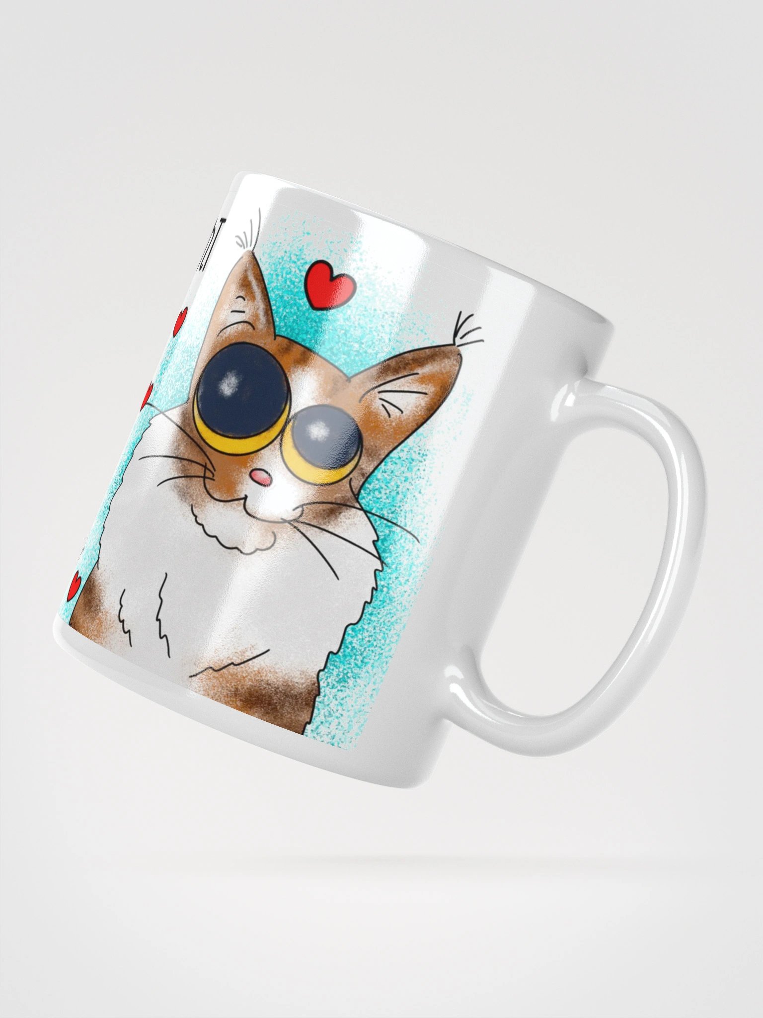 Meow Hug and Happiness Mug product image (1)