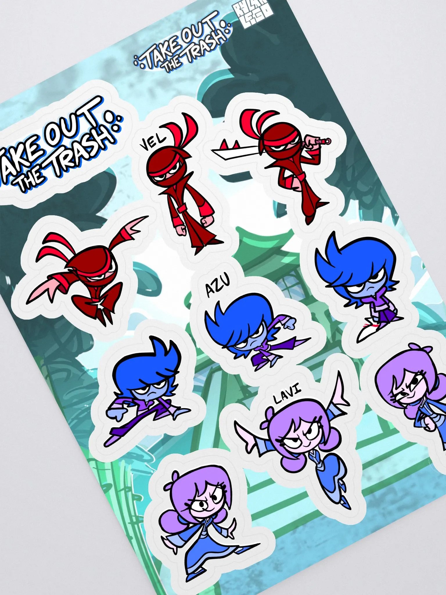Take Out The Trash Sticker Sheet product image (2)