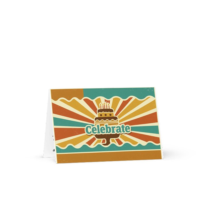 Birthday card - General tone - Template product image (1)