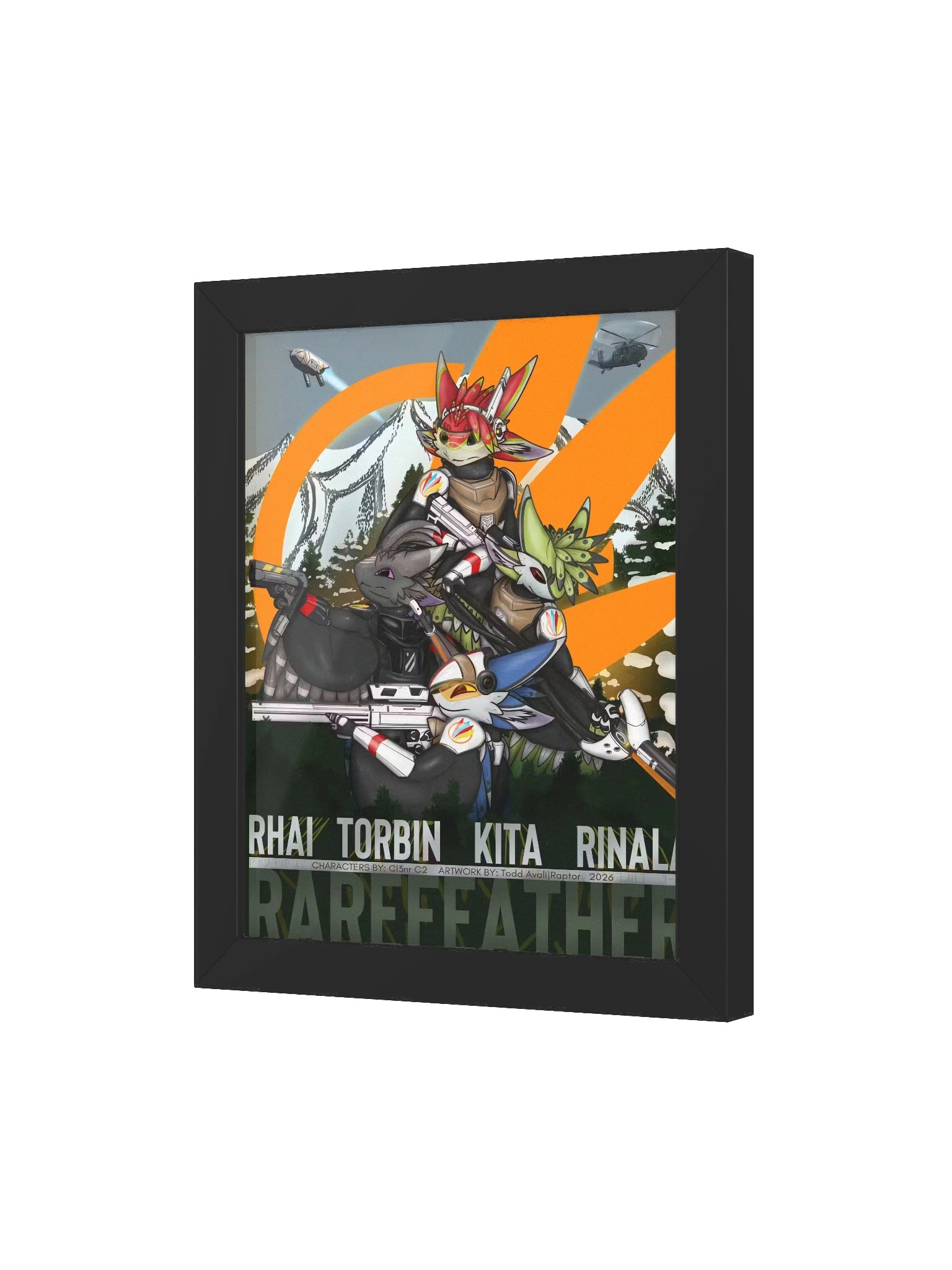Avali: Final Battle | Earth Invasion Framed Poster product image (21)