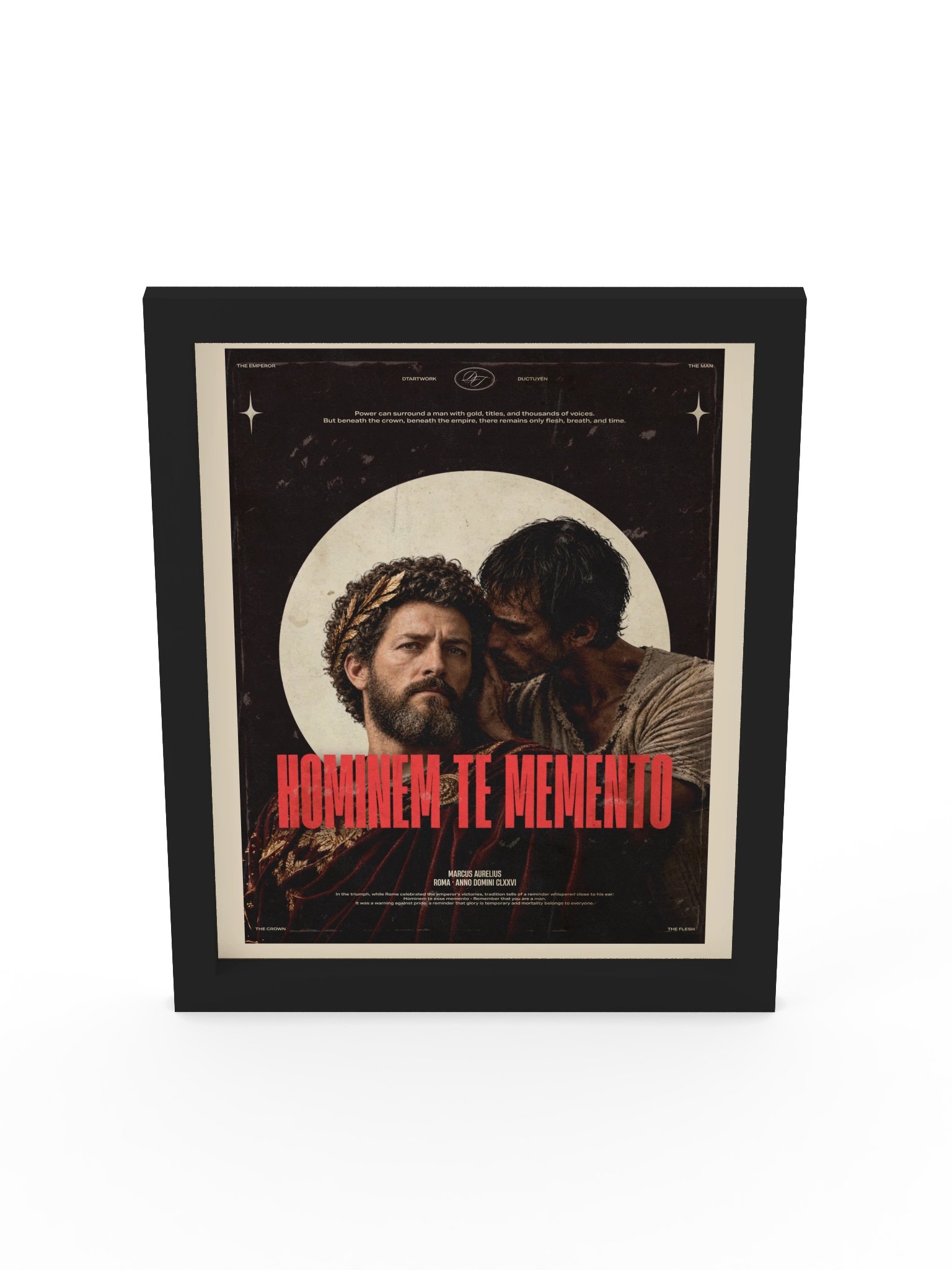 "JUST A MAN" Framed Poster product image (11)