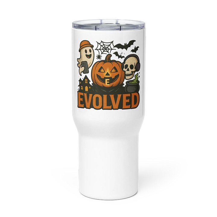 Eerie Selfie Evolved Halloween Travel Mug product image (3)