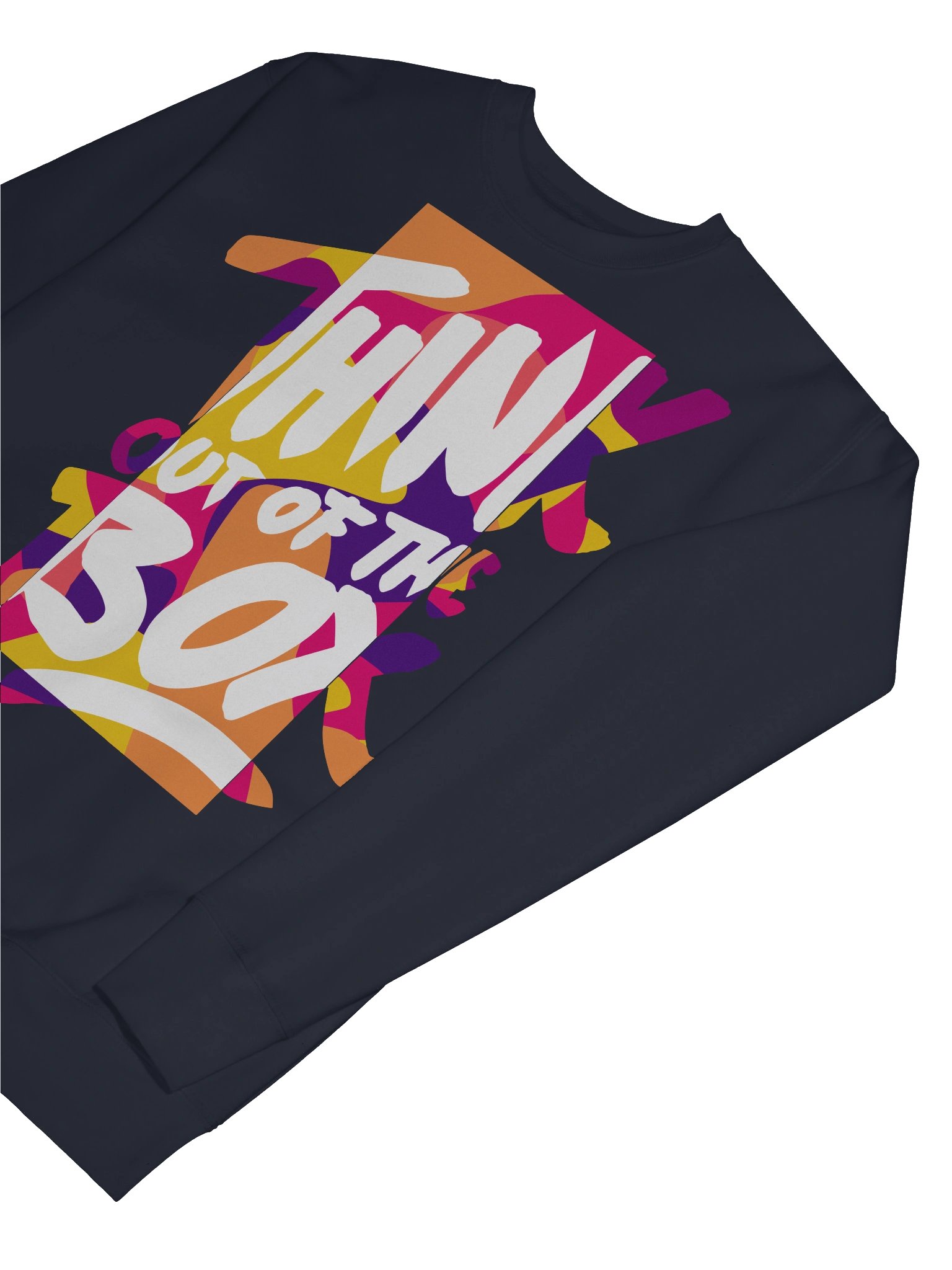 Think Out Of The Box Slogan Streetwear Sweatshirt product image (7)