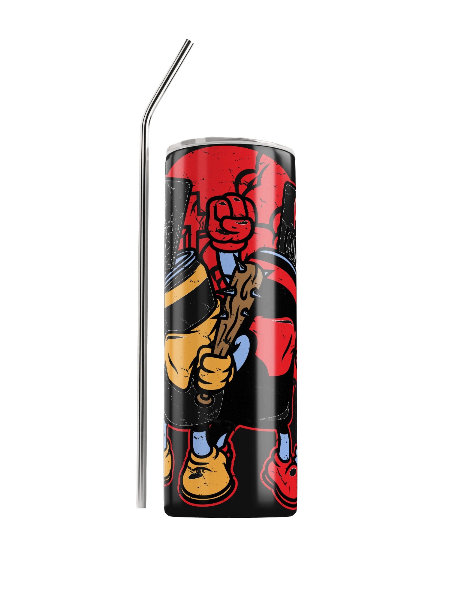 No Caffeine No Geneva Conventions Tumbler product image (1)