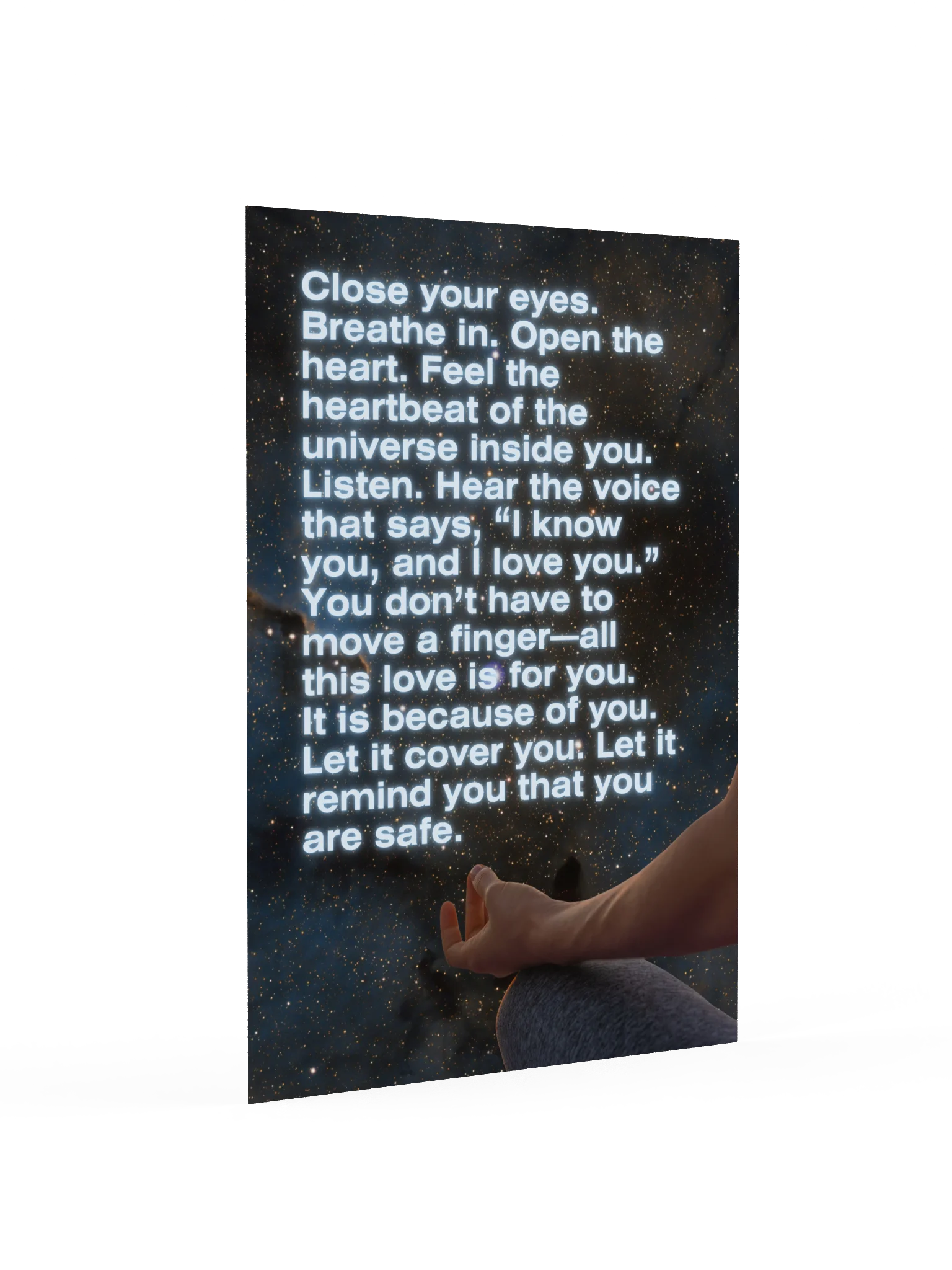 A loving reminder (Contemplative Poster) product image (2)