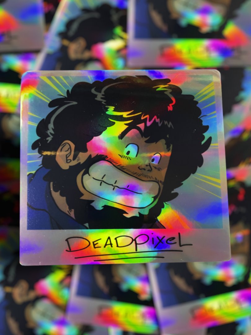 3” Memento Holographic Sticker product image (1)