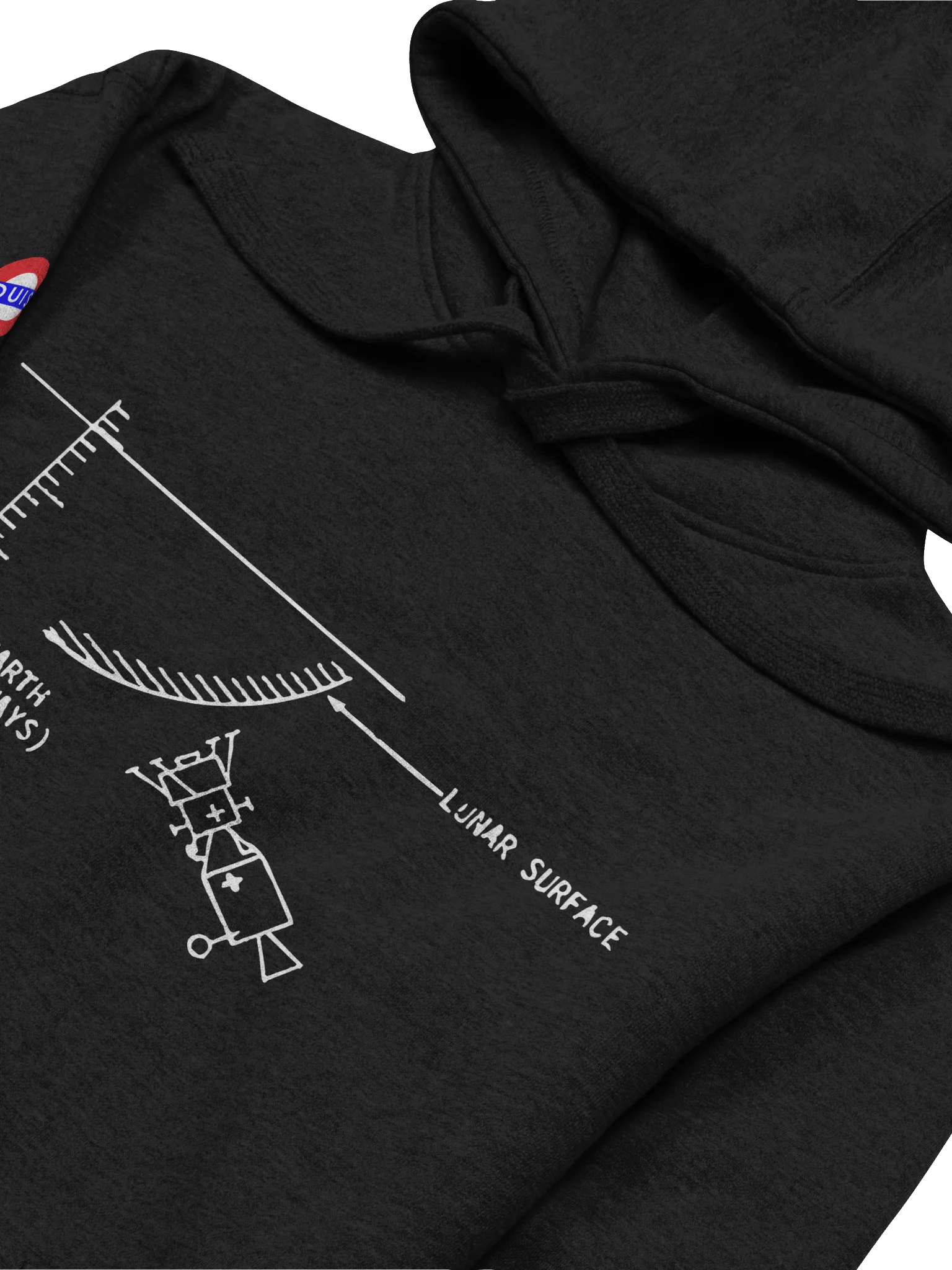 Apollo 1 Lunar Hoodie - White product image (3)