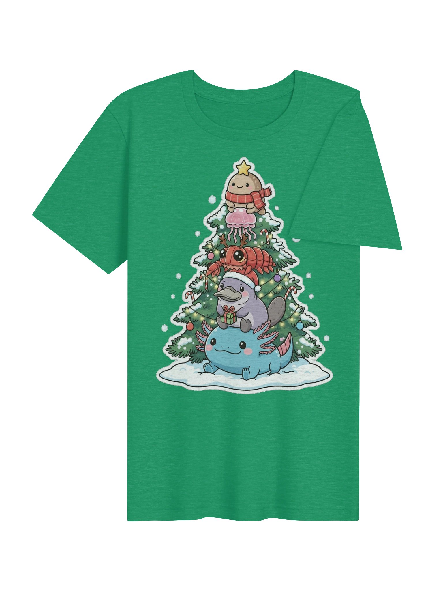 Animal Christmas Tree Tee product image (40)