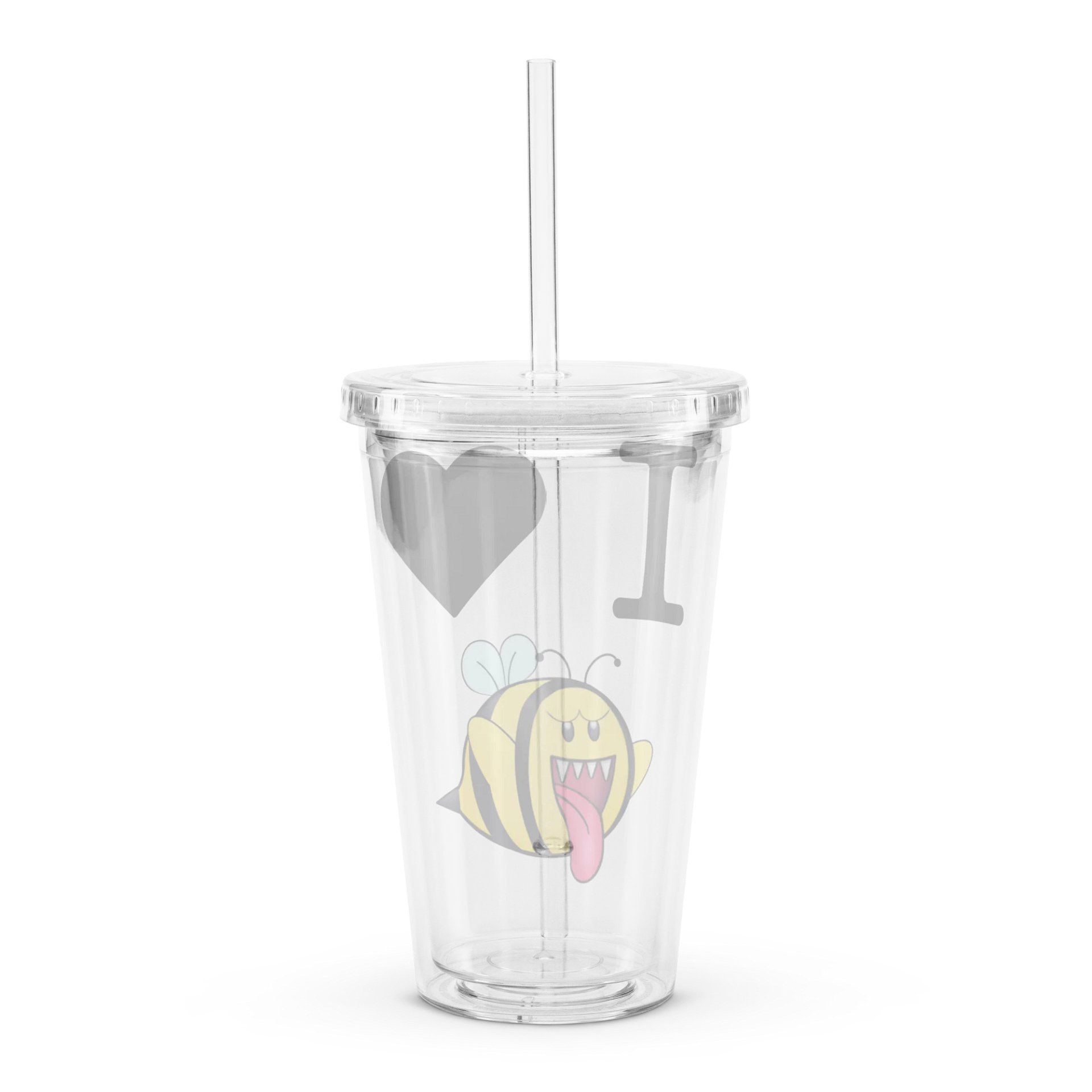 I Love Boo-Bees 16oz Plastic Tumbler product image (2)
