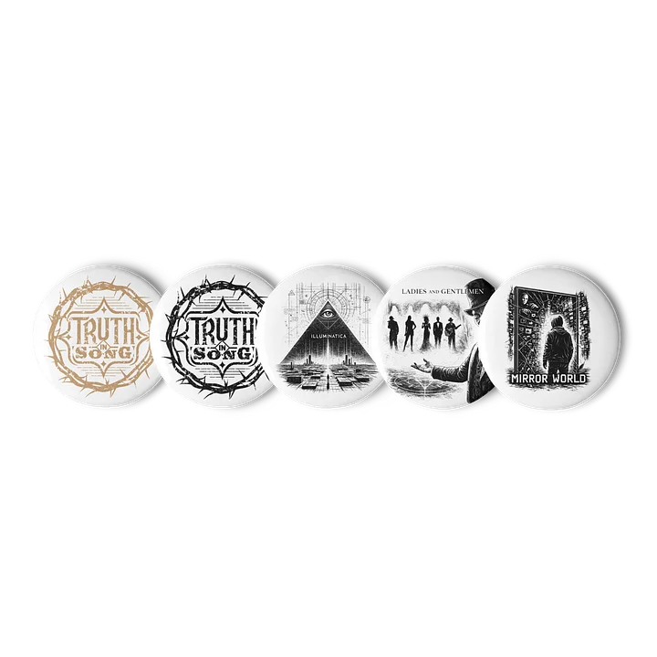Truth In Song Collector Button Set — Series 1 (5-Pack) product image (1)