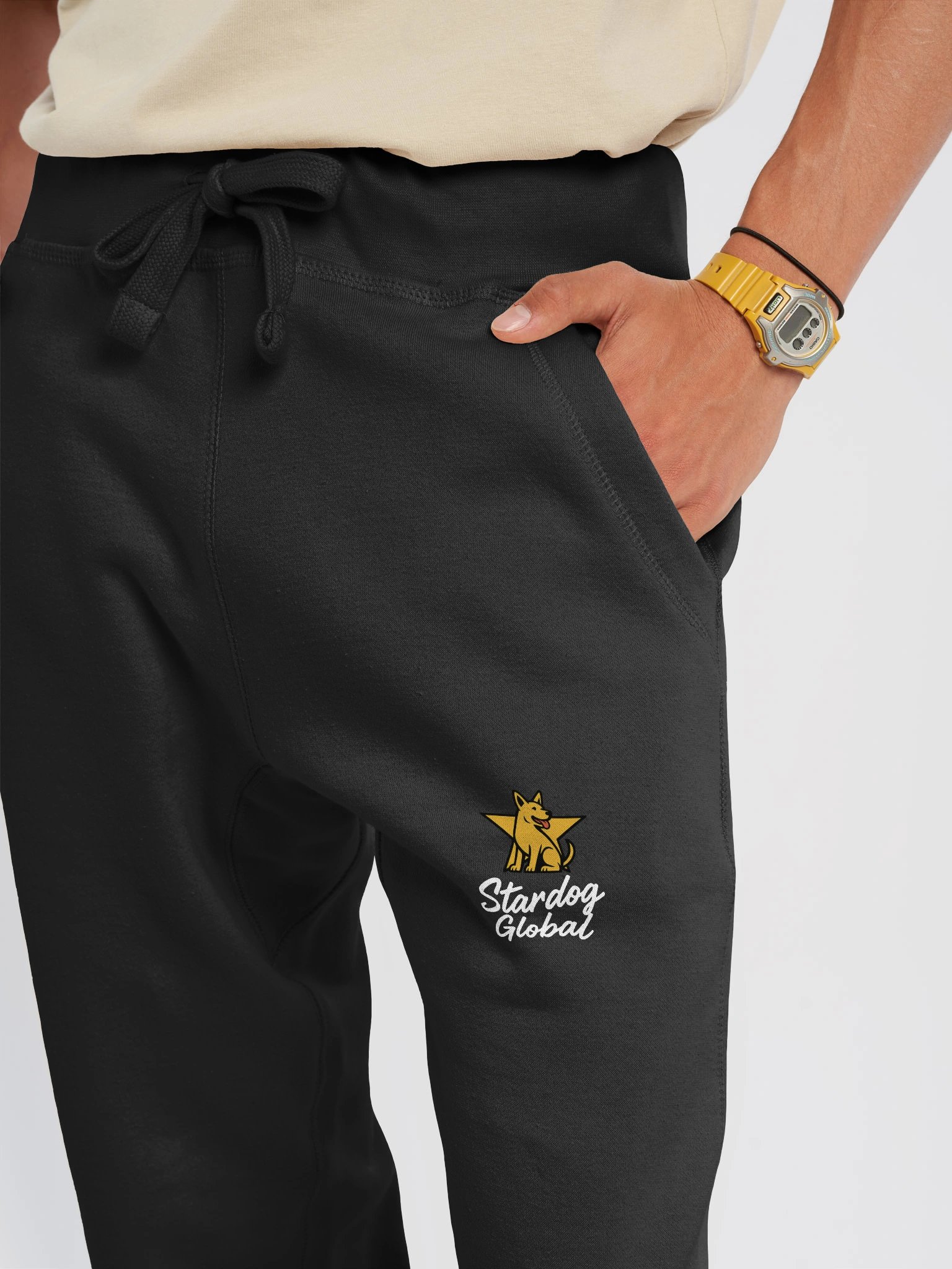 Starry Pup Fleece Joggers product image (8)