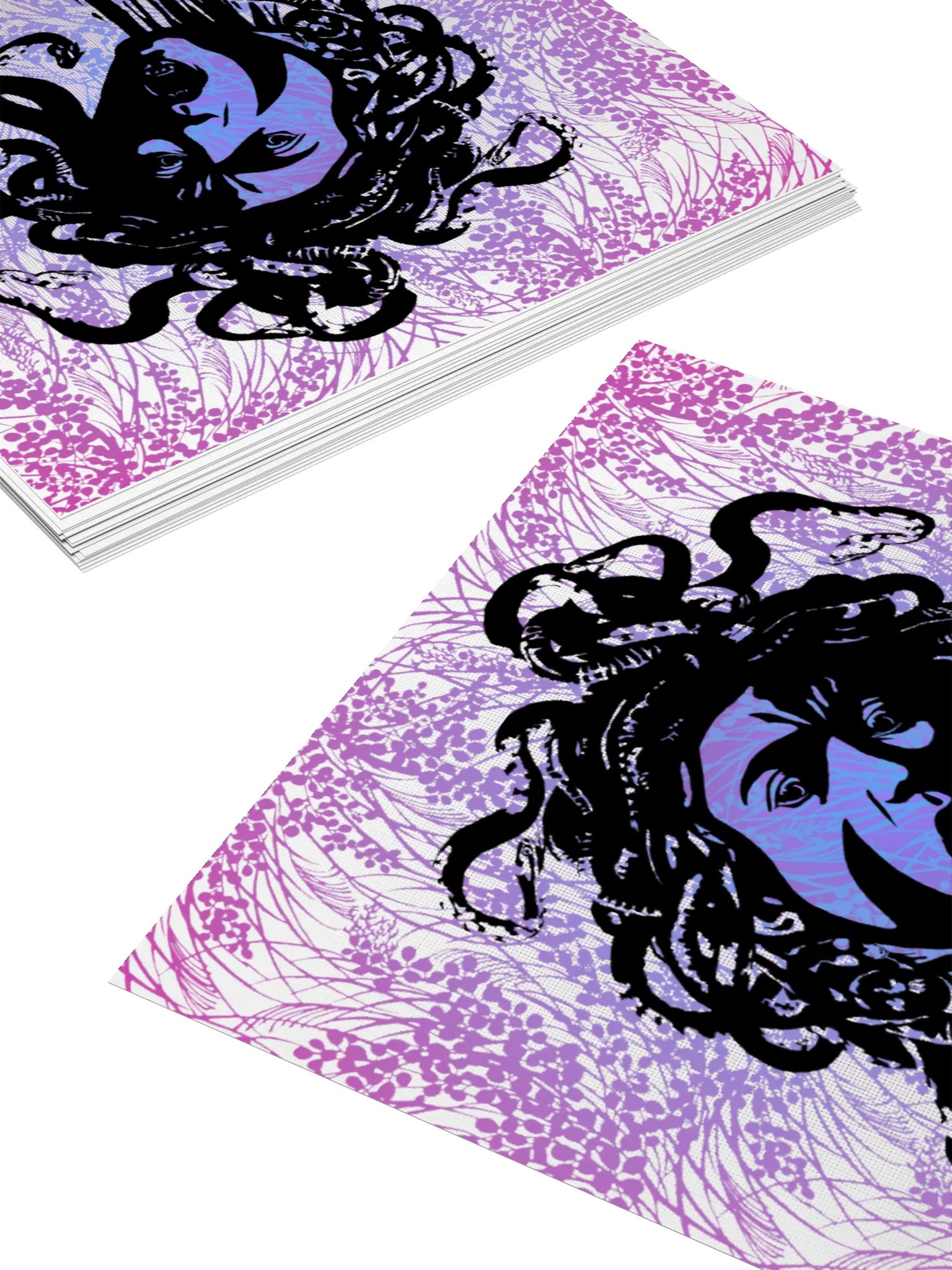 Sticker - Medusa on Purple (transparent background) product image (4)