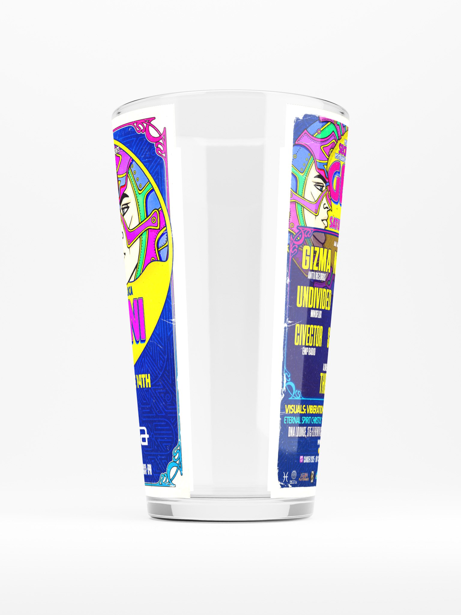 Gemini 2025 Shaker Pint Glass product image (5)