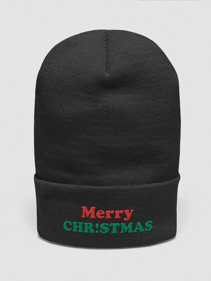 Merry Christmas Beanie product image (4)