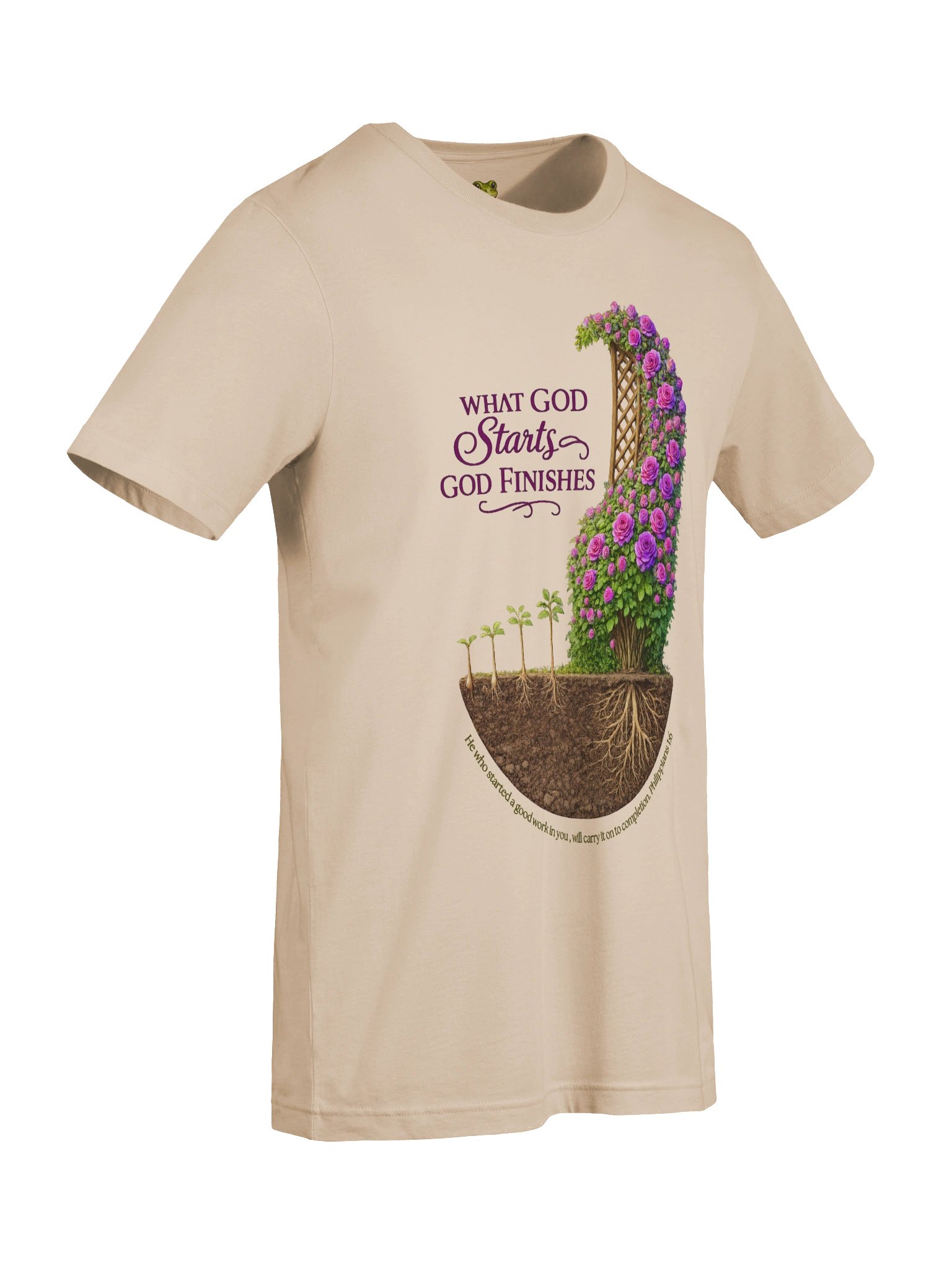 What God Starts T-Shirt product image (3)