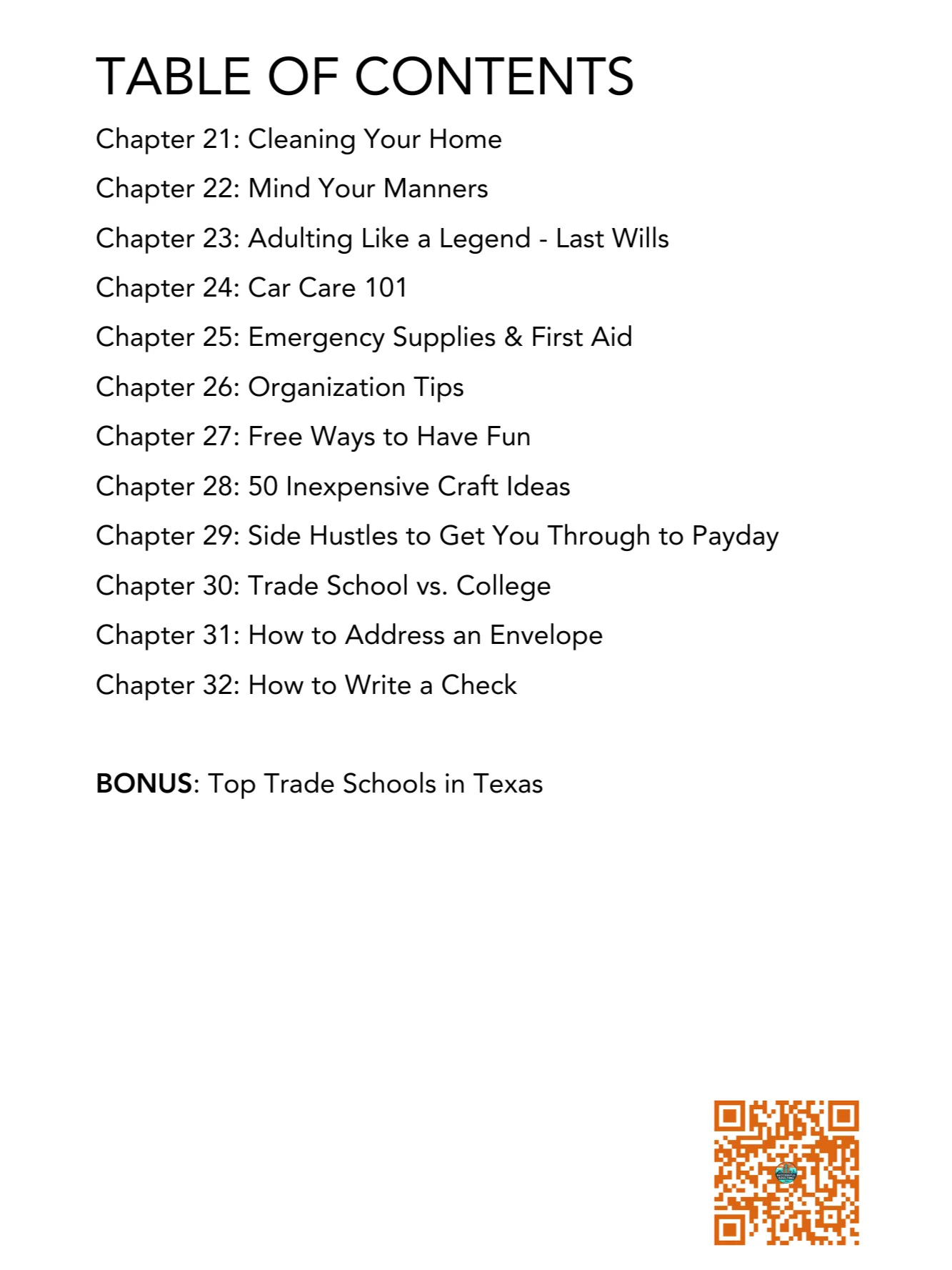 Successful Adulting: Things You Didn't Learn in School - Over 300 Pages! product image (3)