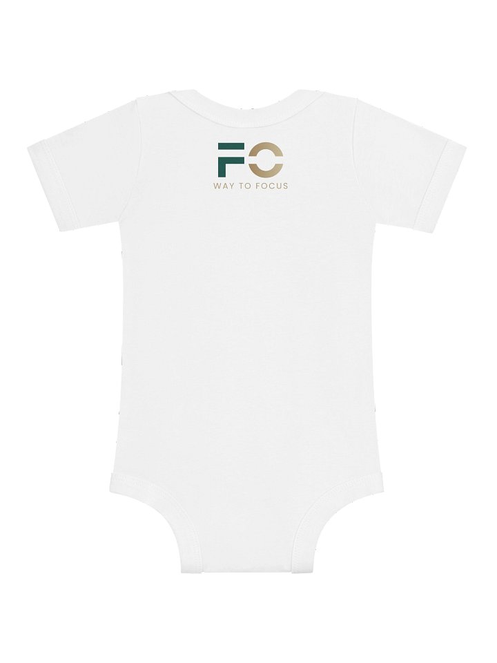 FOCUS Baby One Piece — White product image (2)