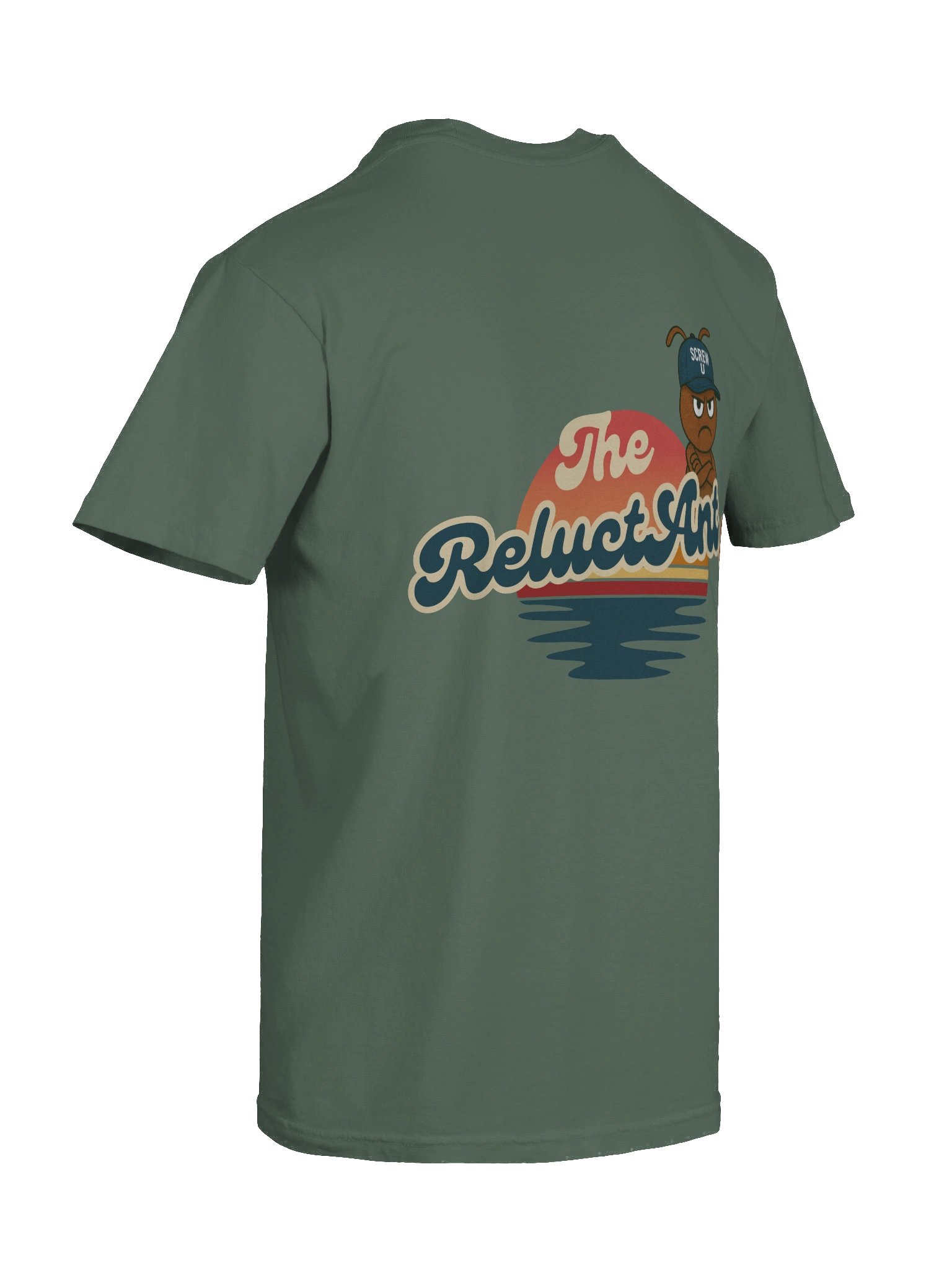 Screw U T-Shirt by The ReluctAntz – Blue Spruce product image (10)