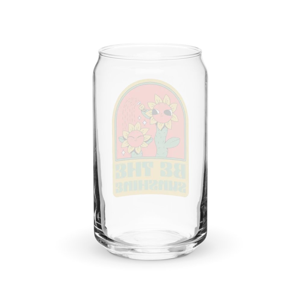 Be the sunshine Can-Shaped Glass product image (6)