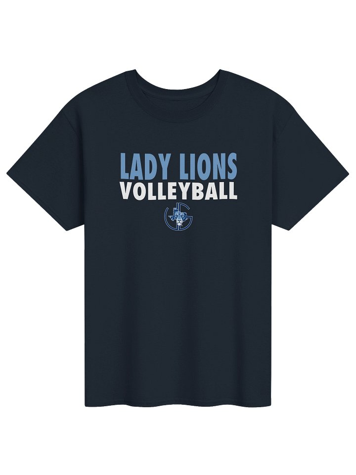 Lady Lions Volleyball T-Shirt | Navy product image (1)